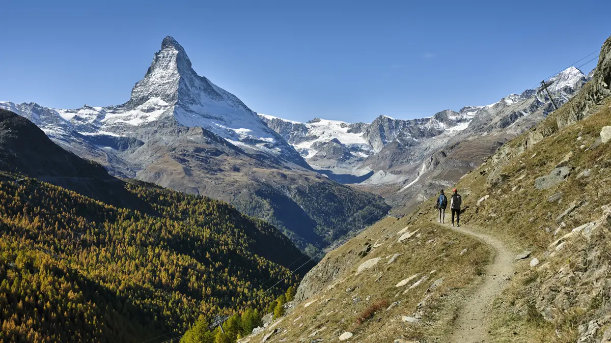 The Matterhorn above Zermatt